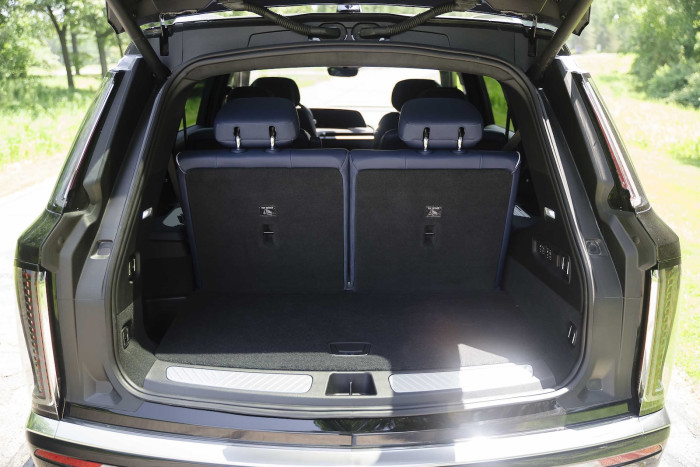 Der Vistiq ist ein echtes Volumenmodell. (Bild: Cadillac)